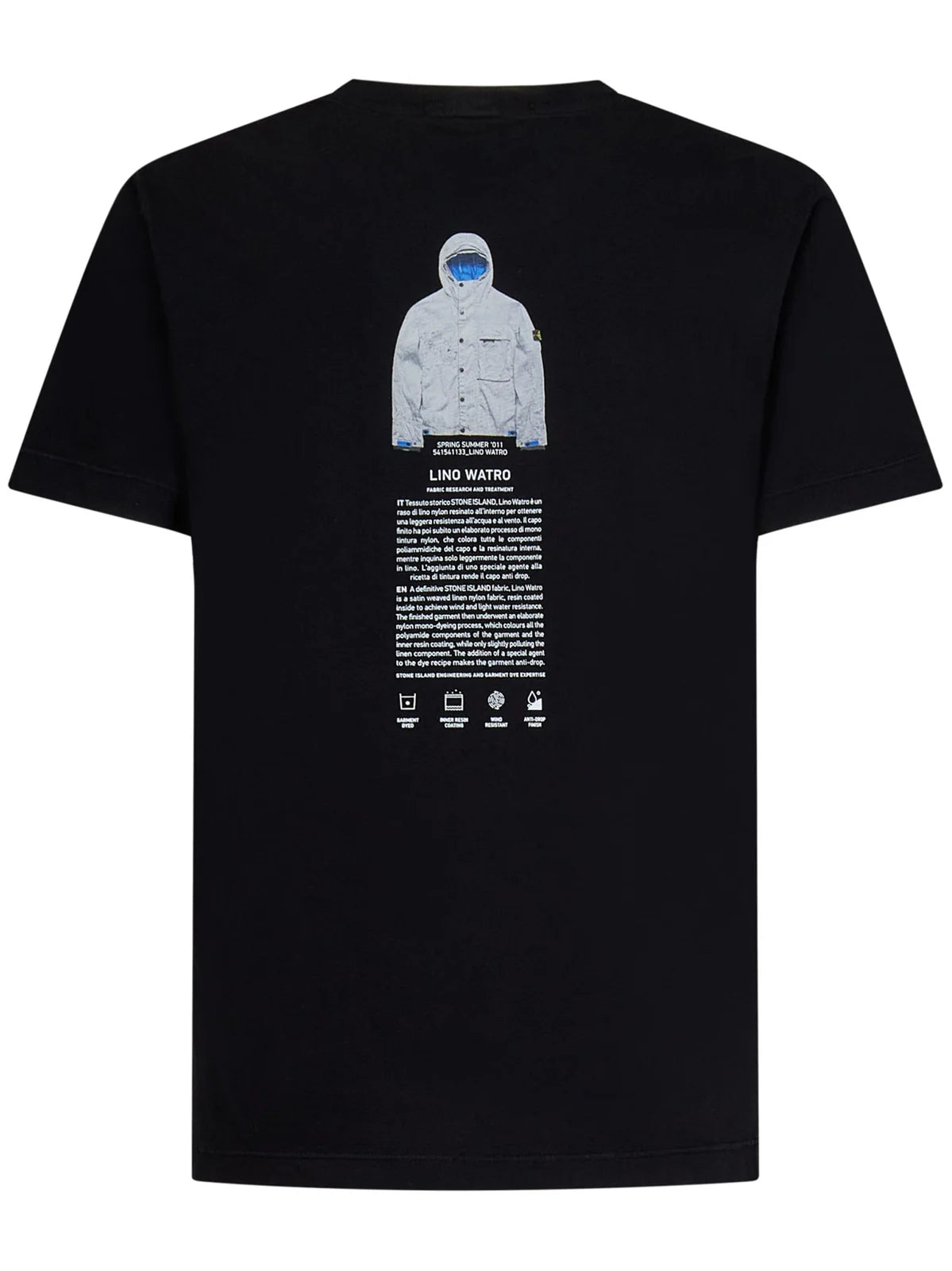 Stone Island Archivio Embroidered Crewneck T-Shirt