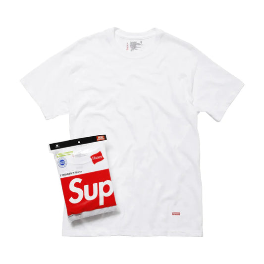 Supreme Mens Hanes Tagless Tees (3 Pack)